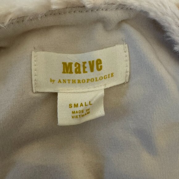 Maeve Faux Fur Muscle Tee - Picture 6 of 6